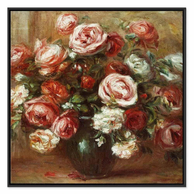 Obraz - Pierre-Auguste Renoir – Bukiet róż (martwa natura)