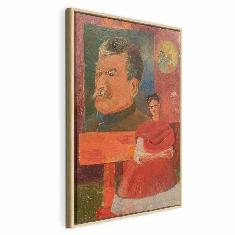 Obraz - Frida Kahlo – Autoportret ze Stalinem