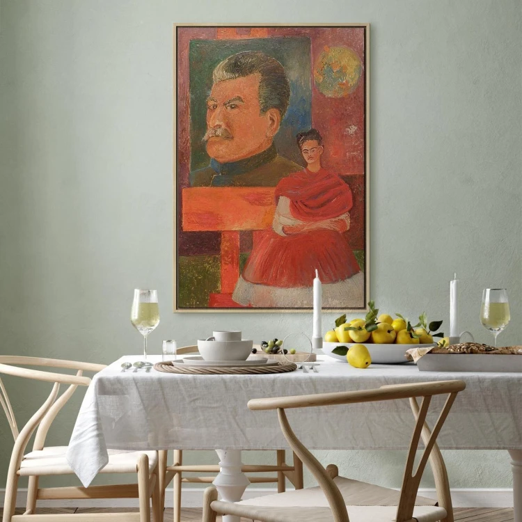 Obraz - Frida Kahlo – Autoportret ze Stalinem