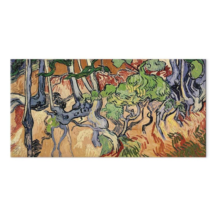 Obraz XXL - Vincent van Gogh – Korzenie drzew