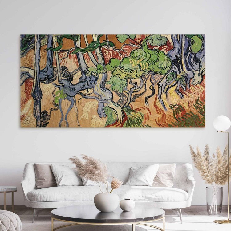 Obraz XXL - Vincent van Gogh – Korzenie drzew