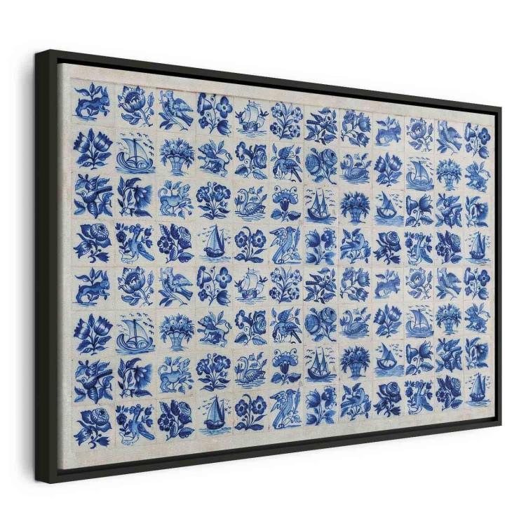 Obraz - Płytki azulejos - tradycyjne ceramiczne portugalskie kafle