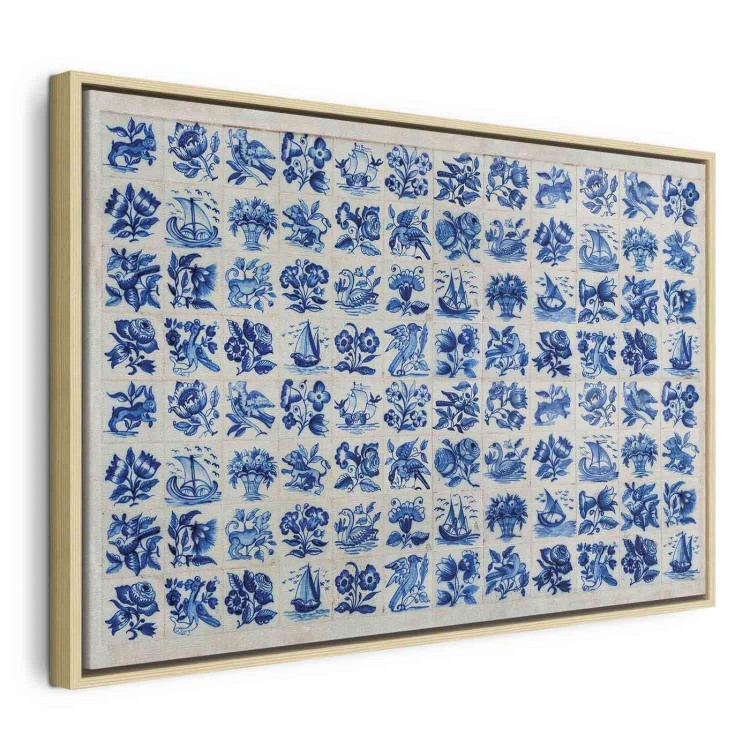 Obraz - Płytki azulejos - tradycyjne ceramiczne portugalskie kafle