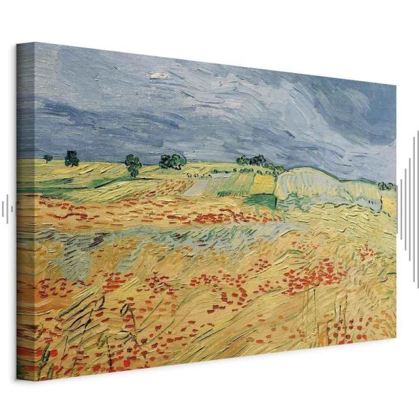 Obraz - Vincent van Gogh – Pola z kwitnącymi makami