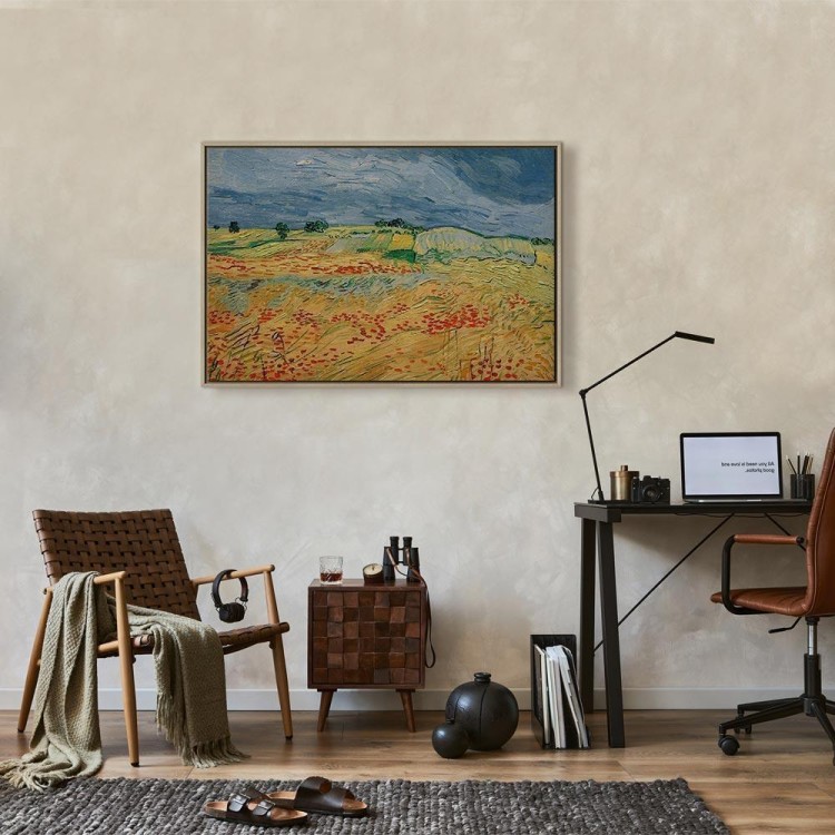 Obraz - Vincent van Gogh – Pola z kwitnącymi makami