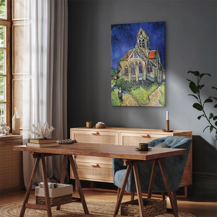 Obraz - Vincent van Gogh – Kościół w Auvers