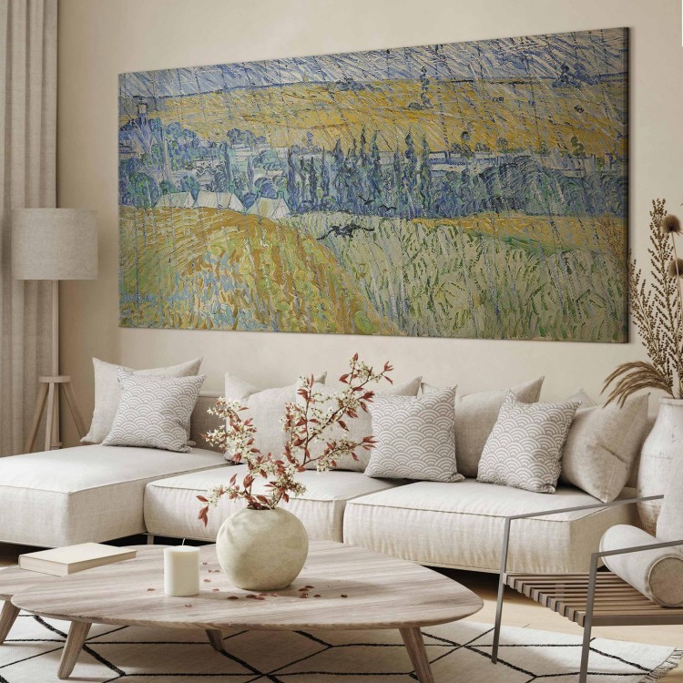 Obraz XXL - Vincent van Gogh – Auvers w deszczu