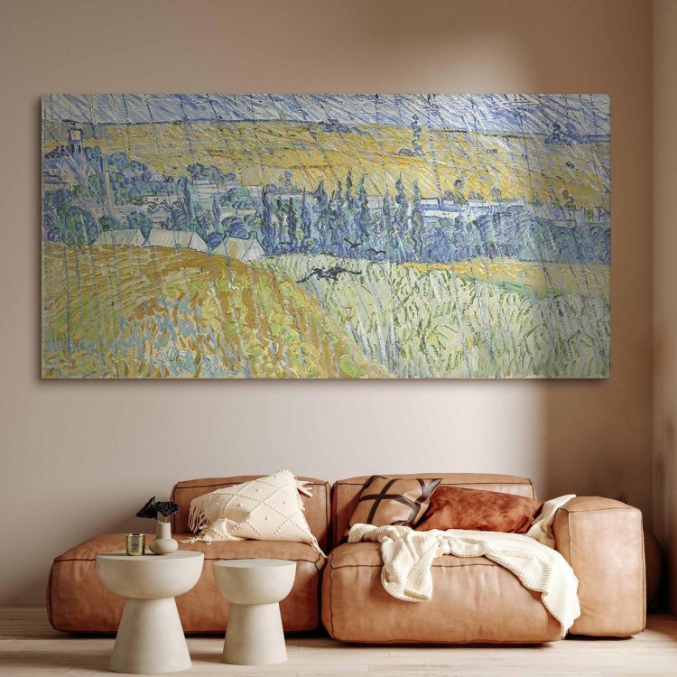 Obraz XXL - Vincent van Gogh – Auvers w deszczu