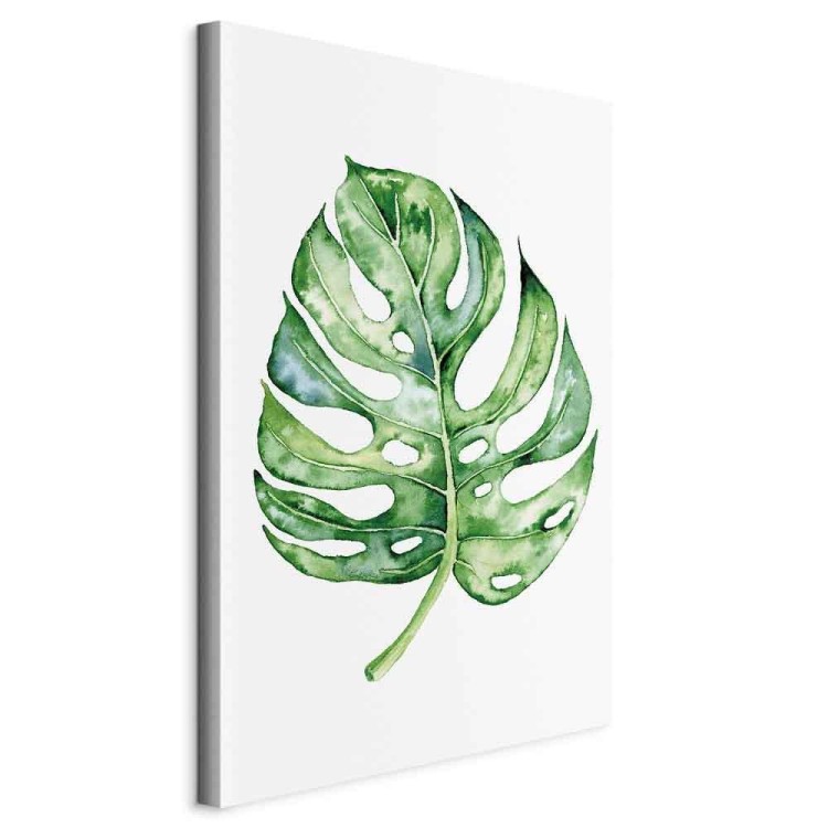 Obraz - Akwarelowa monstera (1-częściowy) pionowy