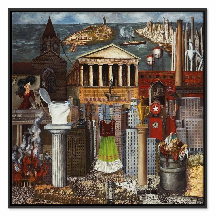 Obraz - Frida Kahlo – Moja sukienka wisi tutaj