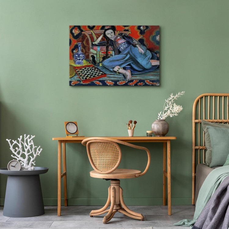 Obraz - Henri Matisse – Odaliska z tureckim krzesłem