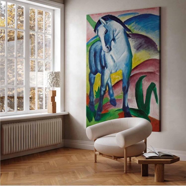 Obraz XXL - Franz Marc – Niebieski koń
