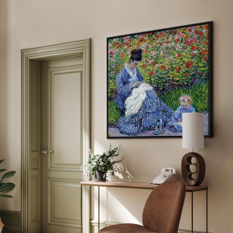 Obraz - Claude Monet – Pani Monet i dziecko
