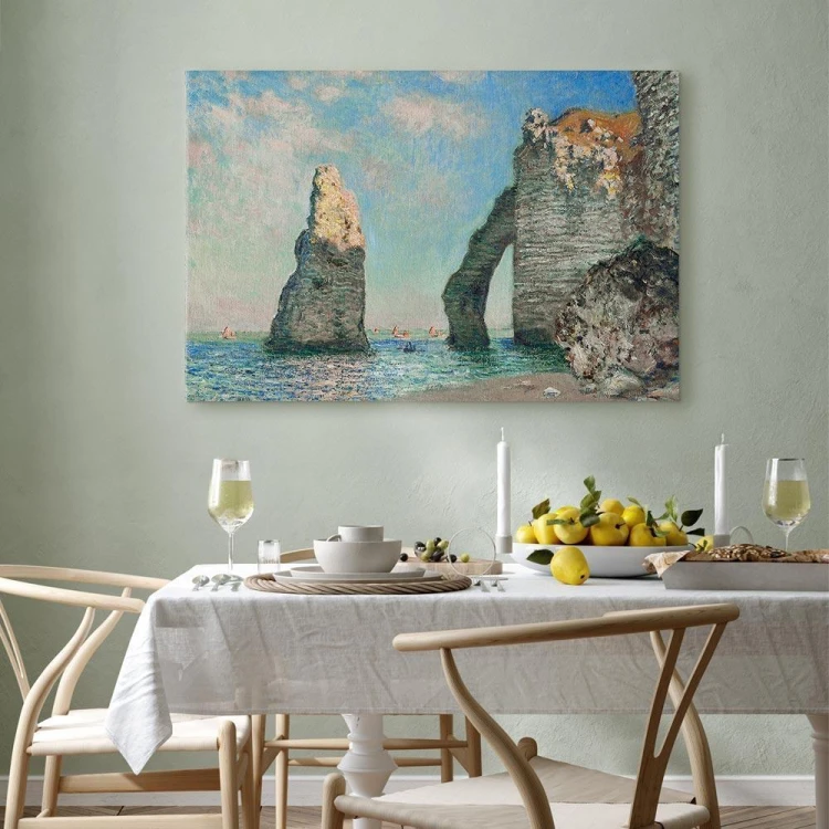 Obraz - Claude Monet – Skały w Étretat