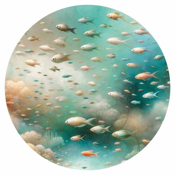 Fototapeta okrągła - Oceaniczne piękno