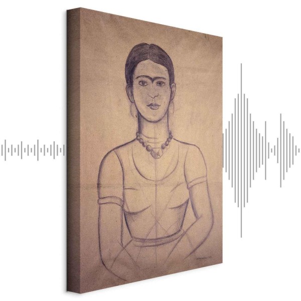 Obraz - Frida Kahlo – Autoportret, 1929 (rysunek)