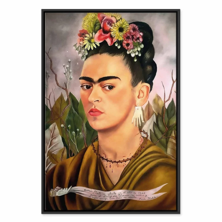 Obraz - Frida Kahlo – Autoportret dedykowany doktorowi Eloesserowi