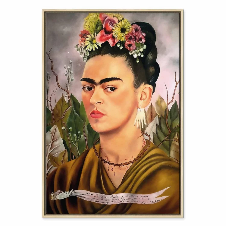 Obraz - Frida Kahlo – Autoportret dedykowany doktorowi Eloesserowi