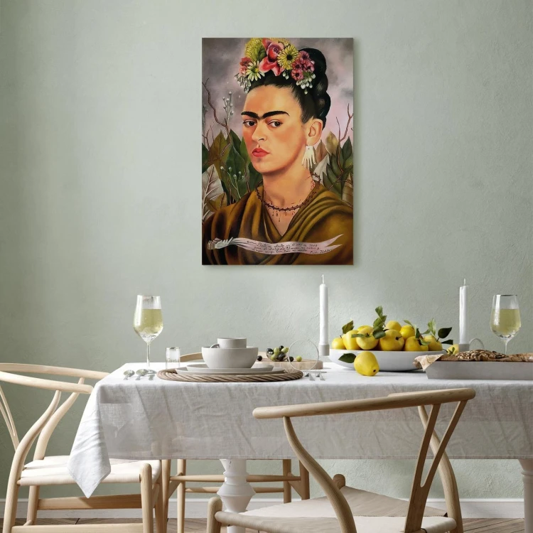 Obraz - Frida Kahlo – Autoportret dedykowany doktorowi Eloesserowi