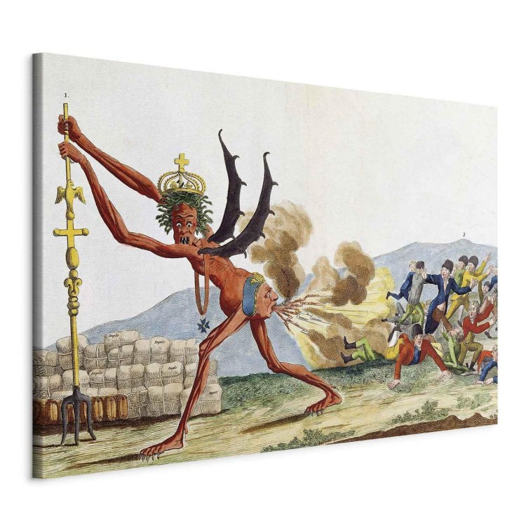 Obraz XXL - Jacques-Louis David – Karykatura rządu brytyjskiego