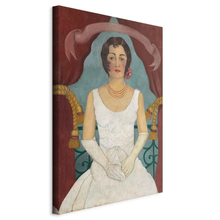 Obraz - Frida Kahlo – Portret damy w bieli