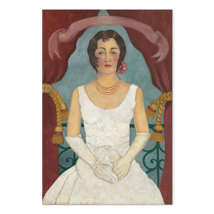 Obraz - Frida Kahlo – Portret damy w bieli