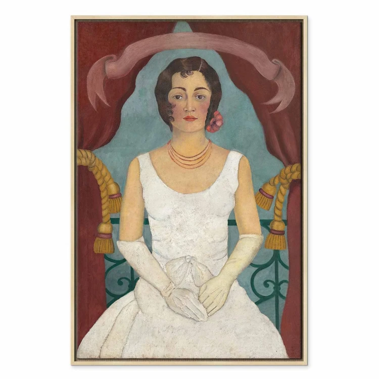 Obraz - Frida Kahlo – Portret damy w bieli
