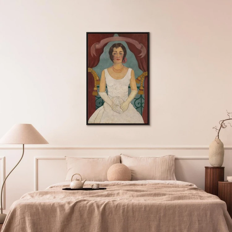 Obraz - Frida Kahlo – Portret damy w bieli