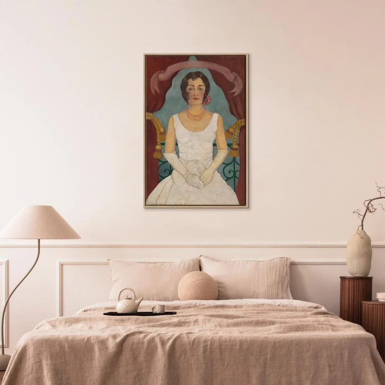Obraz - Frida Kahlo – Portret damy w bieli