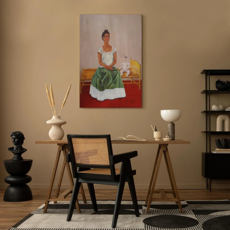Obraz - Frida Kahlo – Ja i moja lalka