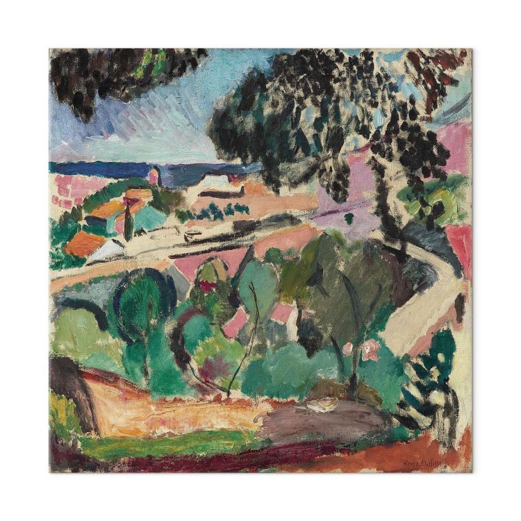 Obraz - Henri Matisse – Krajobraz z Collioure