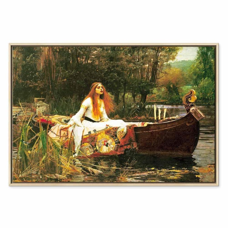 Obraz - John William Waterhouse – Pani z Shalott