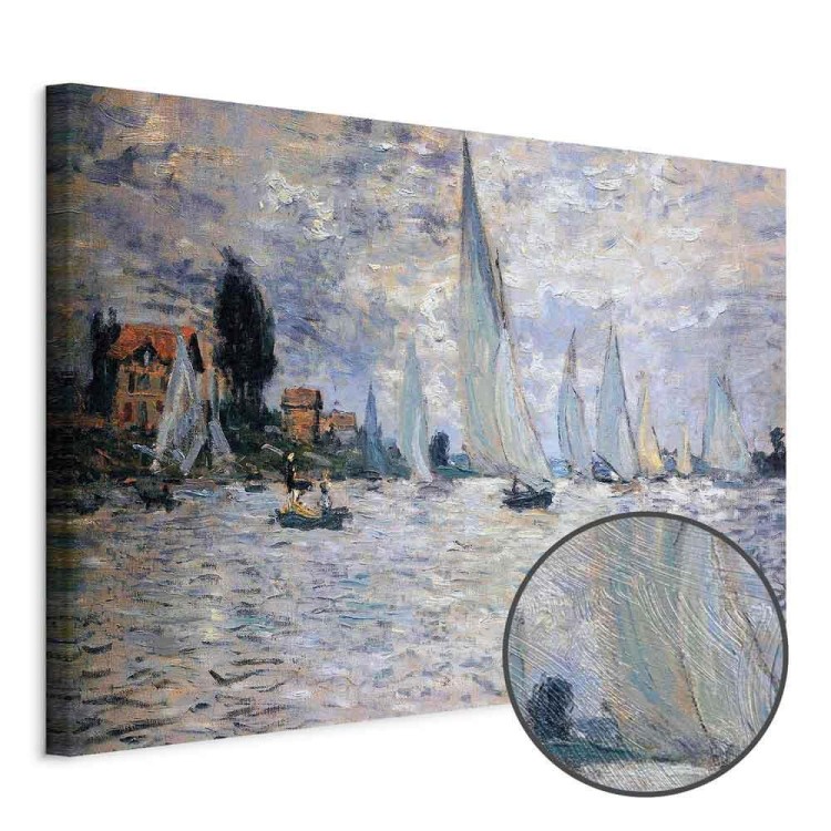 Obraz - Claude Monet - Żaglówki, Regaty w Argenteuil
