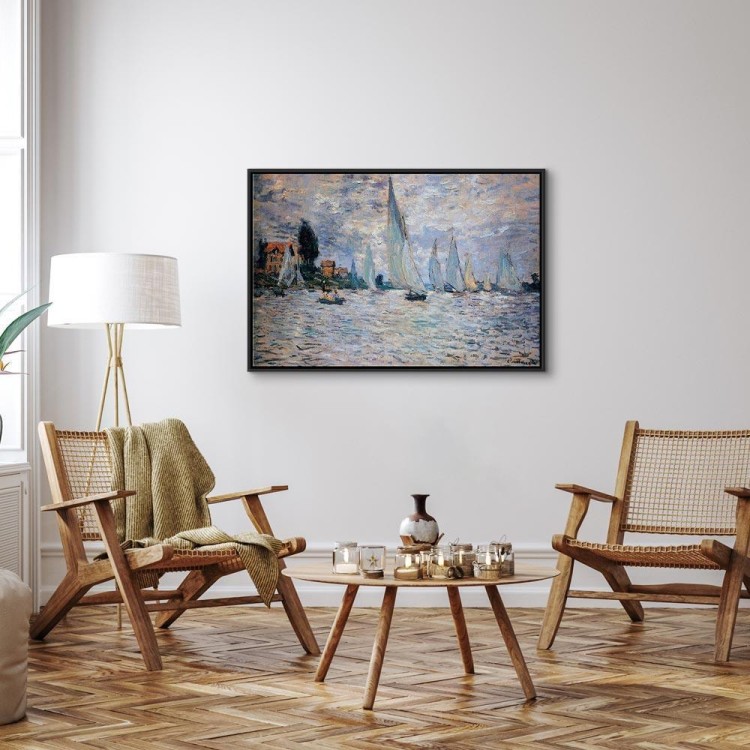 Obraz - Claude Monet - Żaglówki, Regaty w Argenteuil