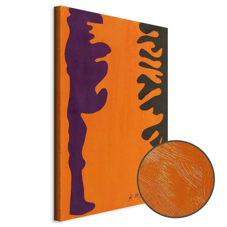 Obraz - Henri Matisse – Arabeski na pomarańczowym tle