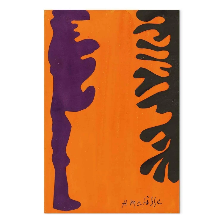 Obraz - Henri Matisse – Arabeski na pomarańczowym tle