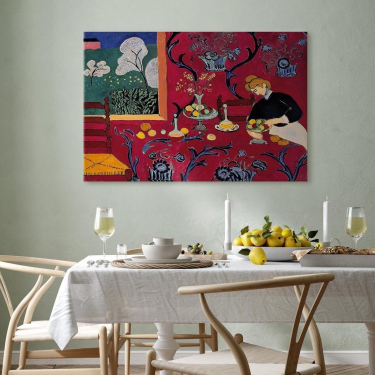 Obraz - Henri Matisse – Harmonia w czerwieni (Czerwony pokój)