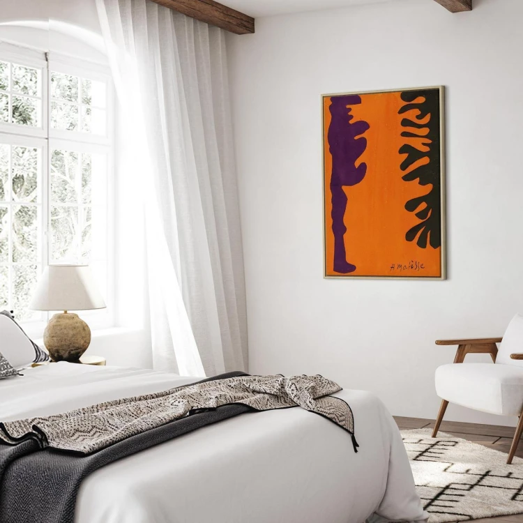 Obraz - Henri Matisse – Arabeski na pomarańczowym tle