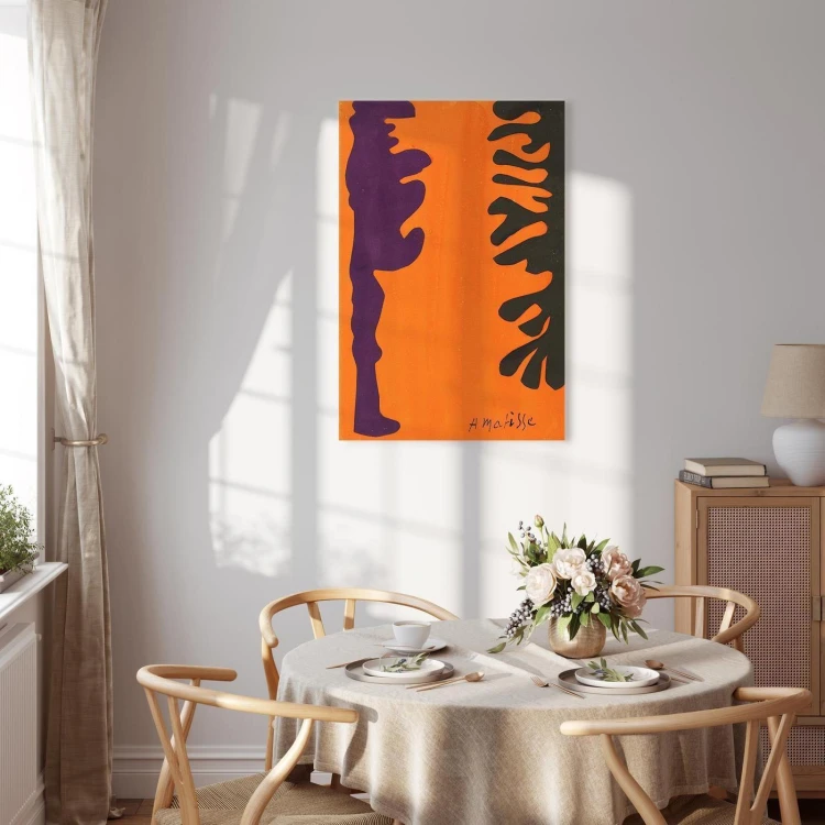 Obraz - Henri Matisse – Arabeski na pomarańczowym tle
