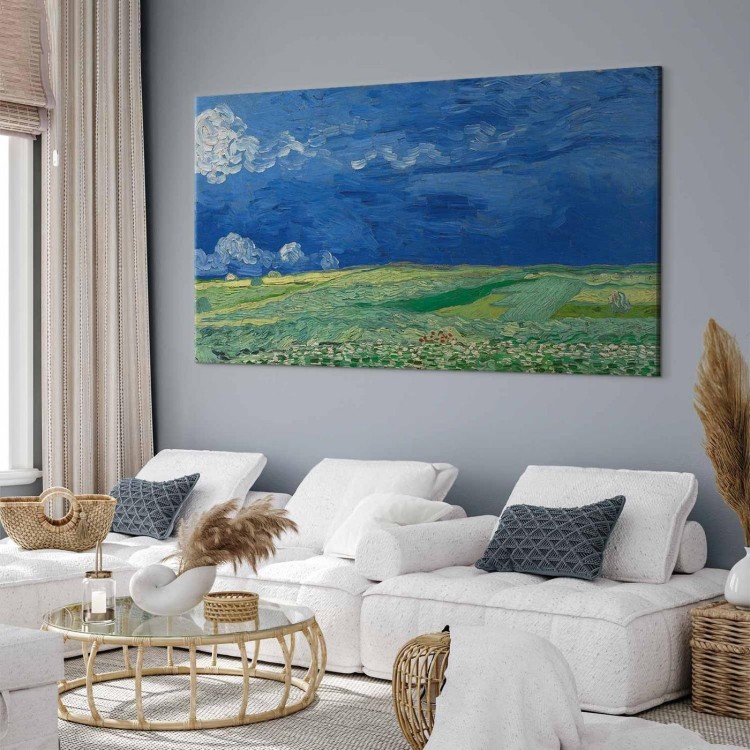 Obraz XXL - Vincent van Gogh – Pole pszenicy przed burzą