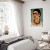 Obraz - Frida Kahlo – Autoportret z naszyjnikiem z koralików