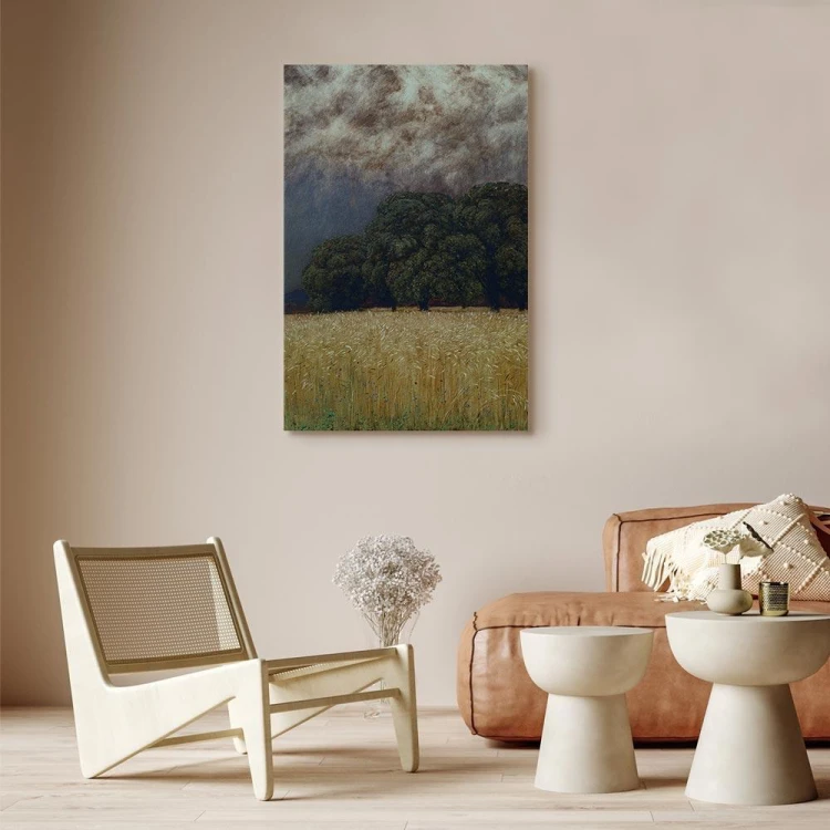 Obraz - Hans Thoma – Cisza przed burzą