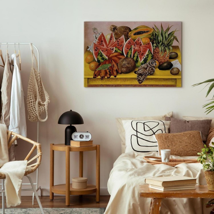 Obraz - Frida Kahlo – Panna Młoda przerażona widokiem otwartego życia