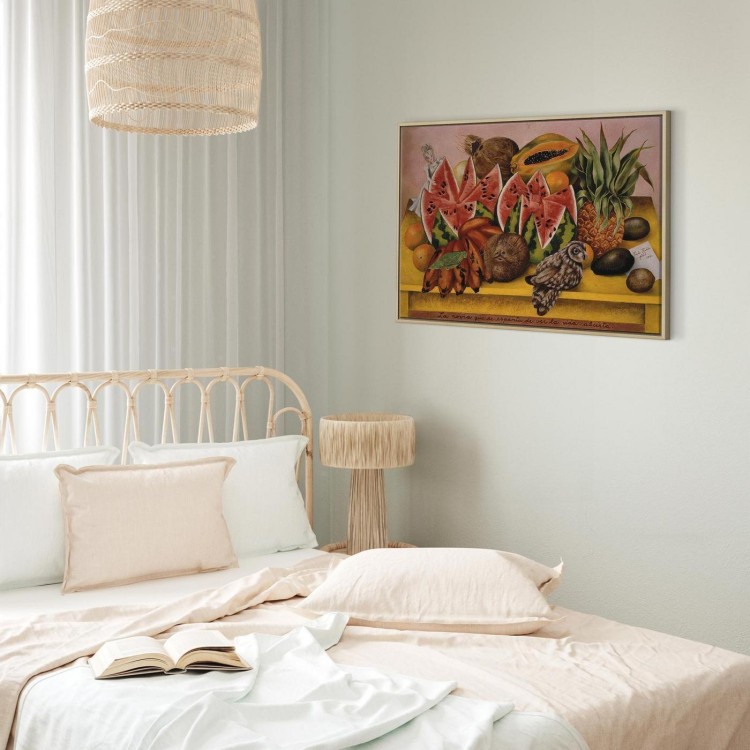 Obraz - Frida Kahlo – Panna Młoda przerażona widokiem otwartego życia