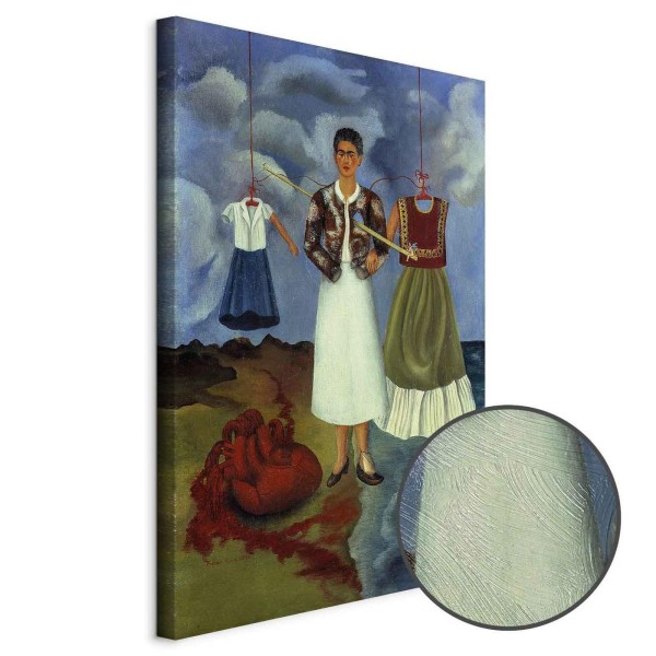 Obraz - Frida Kahlo – Pamięć (Rana otwarta)