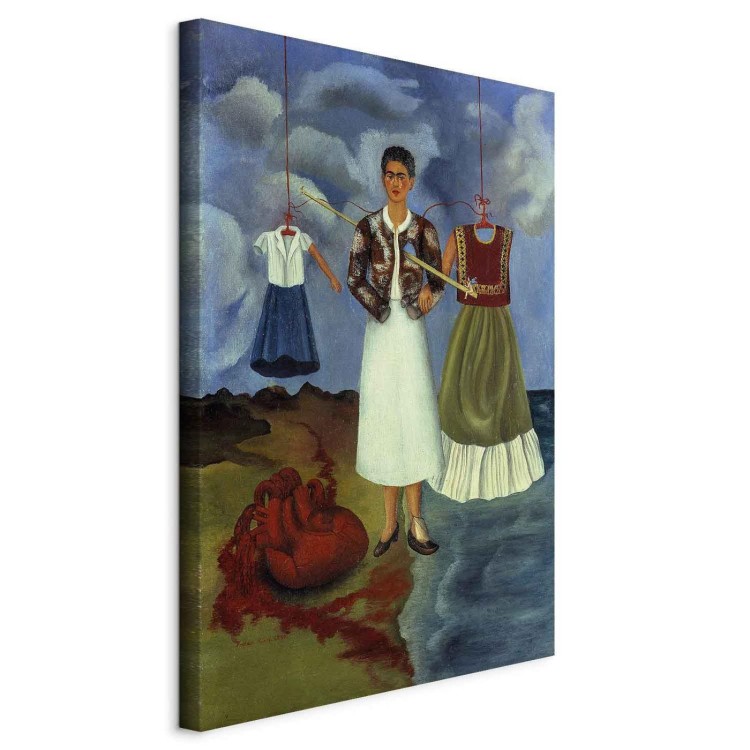 Obraz - Frida Kahlo – Pamięć (Rana otwarta)