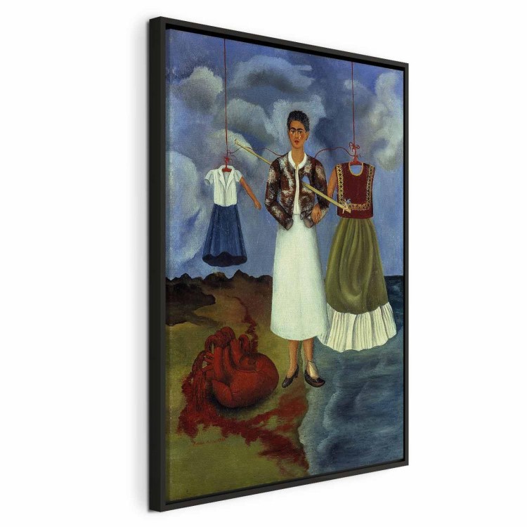 Obraz - Frida Kahlo – Pamięć (Rana otwarta)