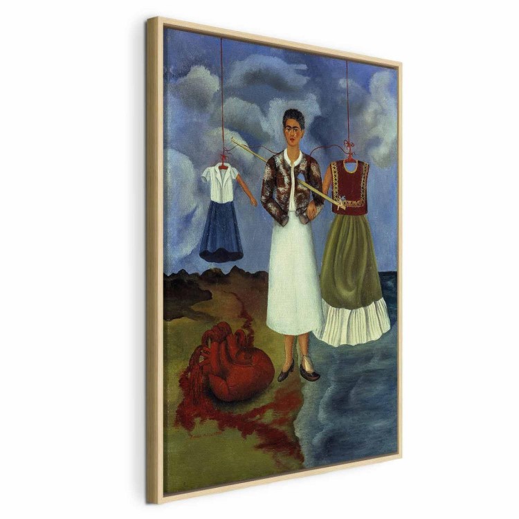Obraz - Frida Kahlo – Pamięć (Rana otwarta)