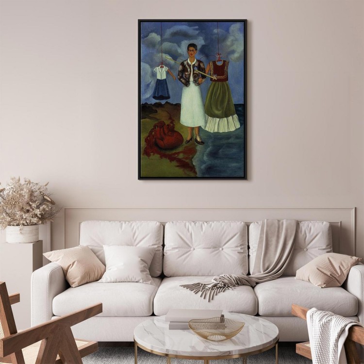 Obraz - Frida Kahlo – Pamięć (Rana otwarta)