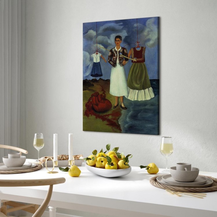 Obraz - Frida Kahlo – Pamięć (Rana otwarta)